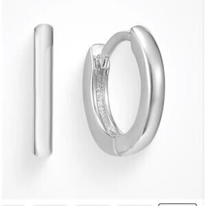 Evry Jewels-Itty Bitty Hoops -Silver